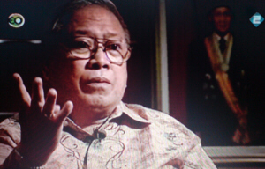 Junus Effendi Habibie in Netwerk (EO) | Screenshot: Frans de Meijer